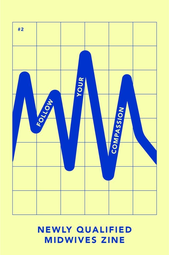 A graph with the words'newly qualified midwives zone'.